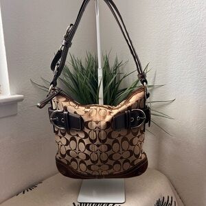 COACH Y2K Signature Soho Duffel Shoulder Bag F05K-3574